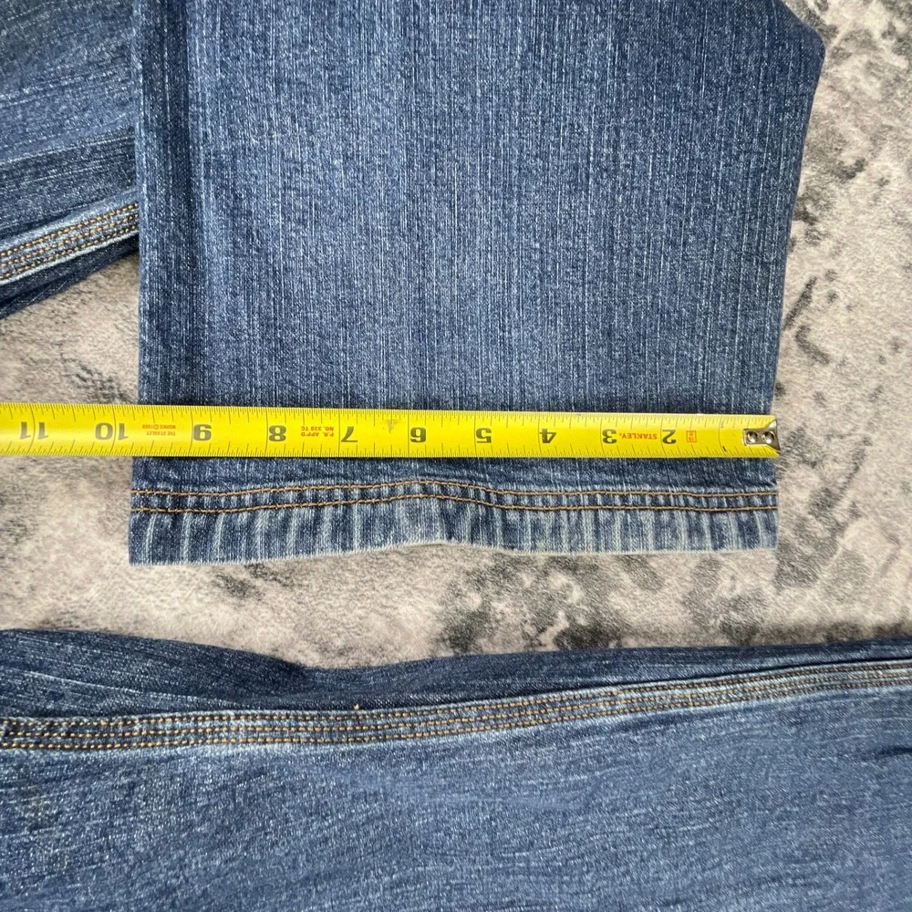 Duluth Trading Co Flex Ballroom Jeans Mens‎ 44x34 Blue Workcore Utility Pants